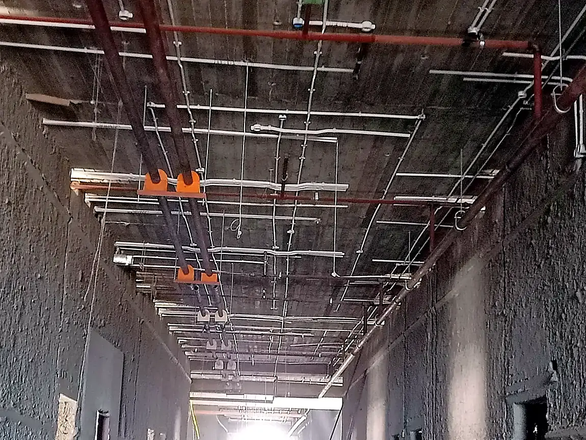 Sprinkler pipework